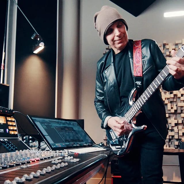 Legendary guitarist Joe Satriani