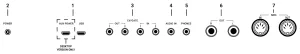 Uno Synth Pro shown in size progression from left to right against white background