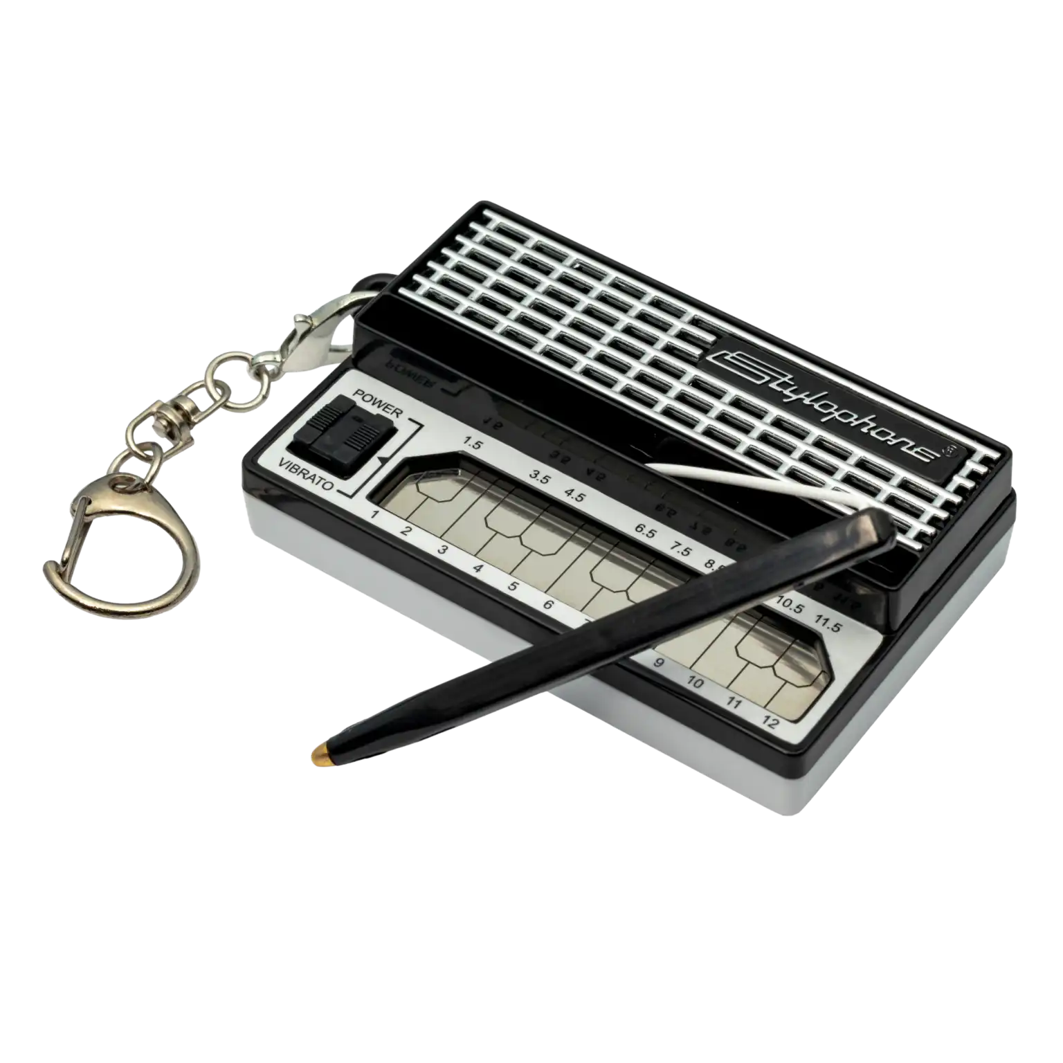Stylophone Mini Keychain Pocket Synthesizer – Black