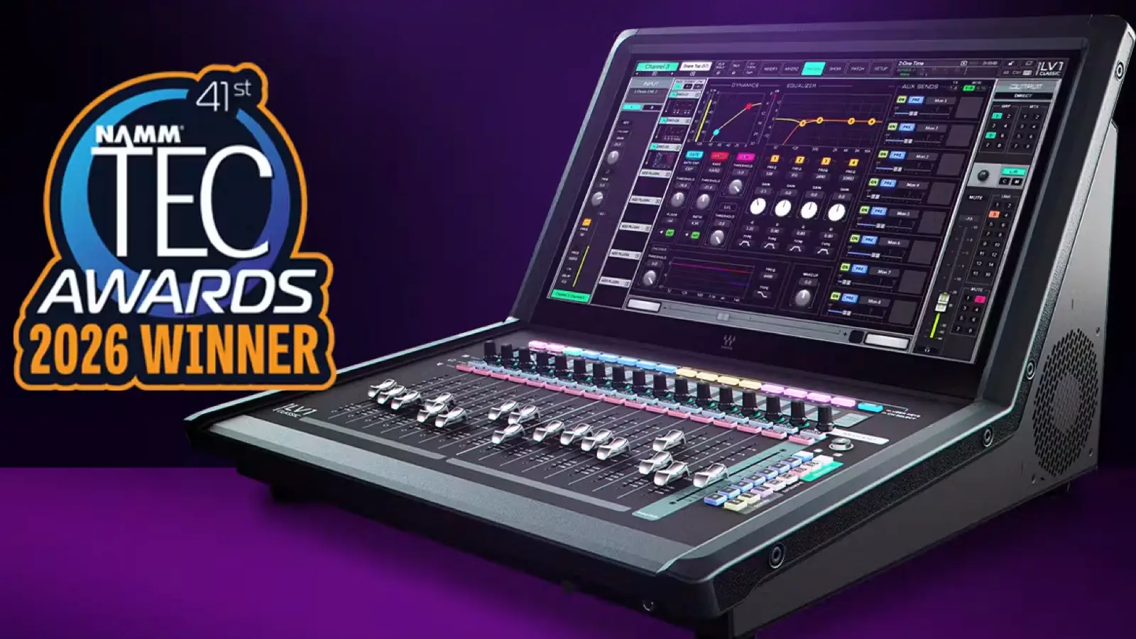 LV1 Classic Console Wins 2026 TEC Award