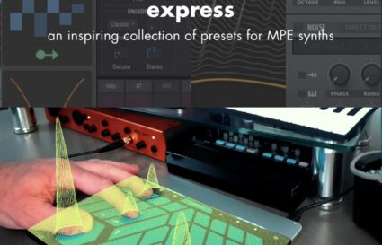 Sensel release Express MPE: a free Synth Preset Superpack